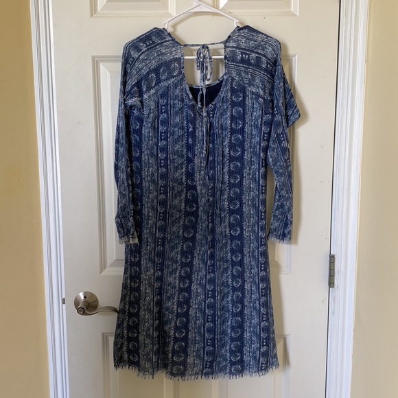Love 8, size small Boho Blue Dress - Picture 2 of 5